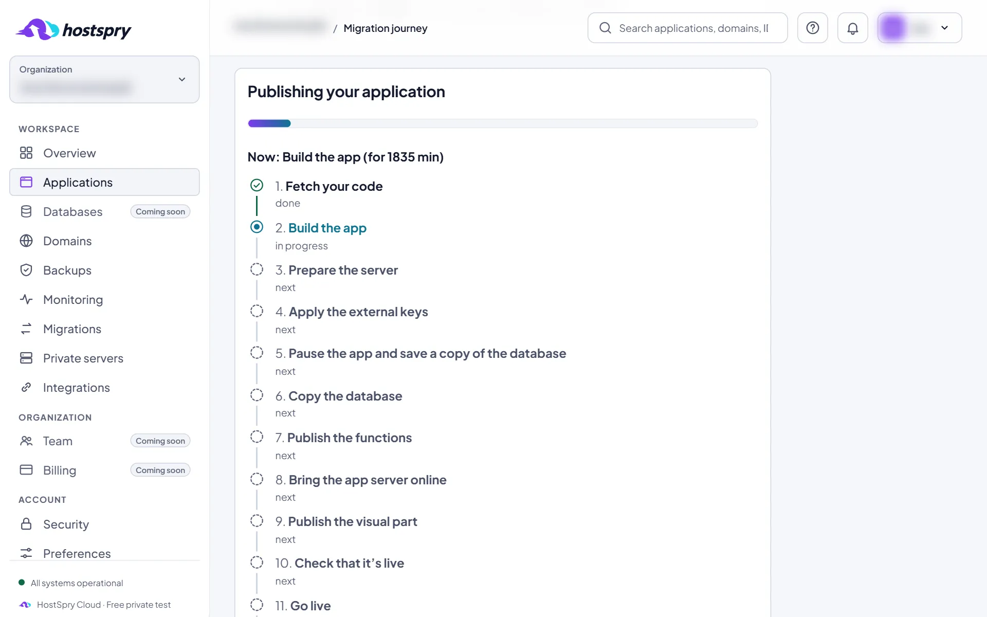 Screenshot: Follow along